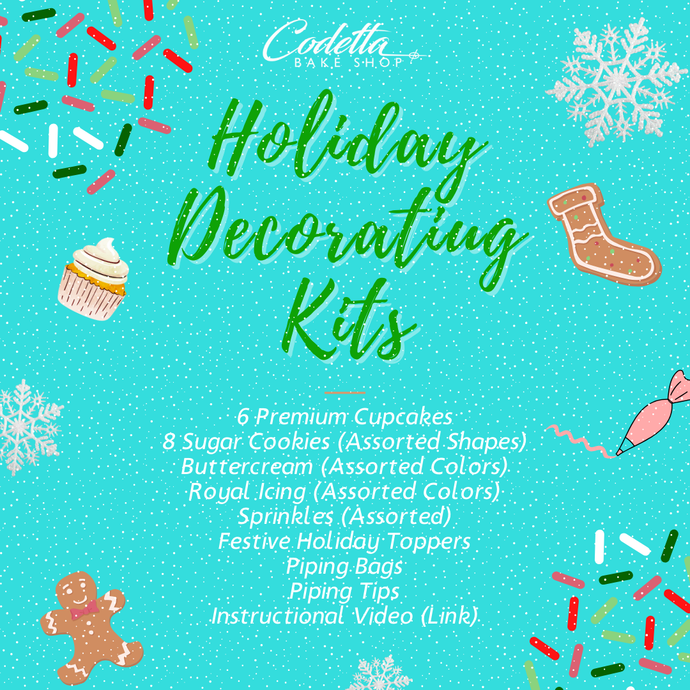Holiday Cupcake & Cookie Decorating Kit