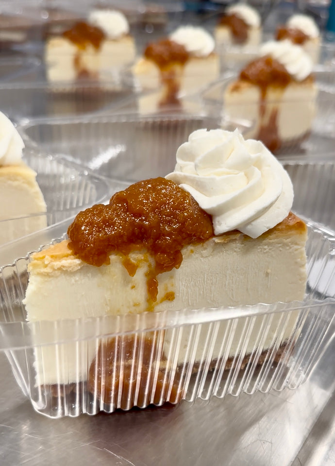 Peach Butter Cheesecake Slice