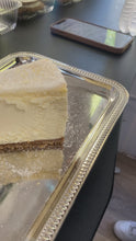 Load and play video in Gallery viewer, Creme Brulee Cheesecake Slice
