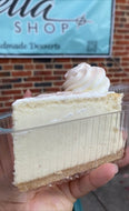 Eggnog Cheesecake Slice