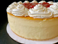 Strawberry Classic Cheesecake Slice